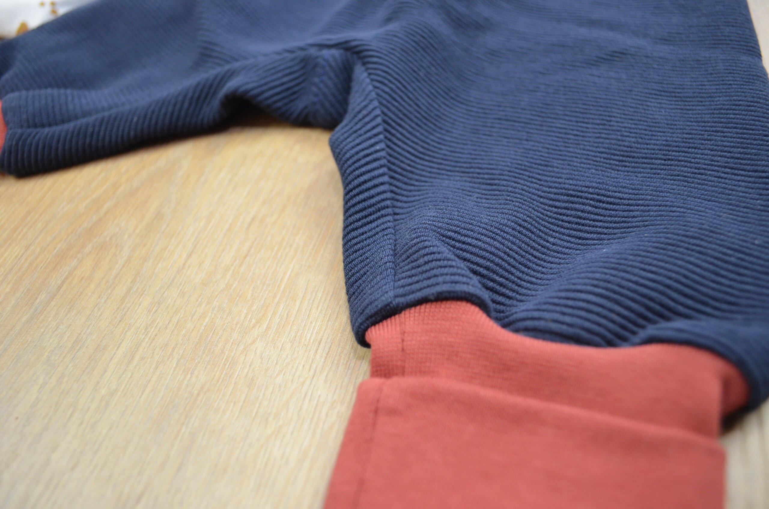 Baby Set Meerestiere mit Pumphose aus Ottoman-Jersey, Detailfoto